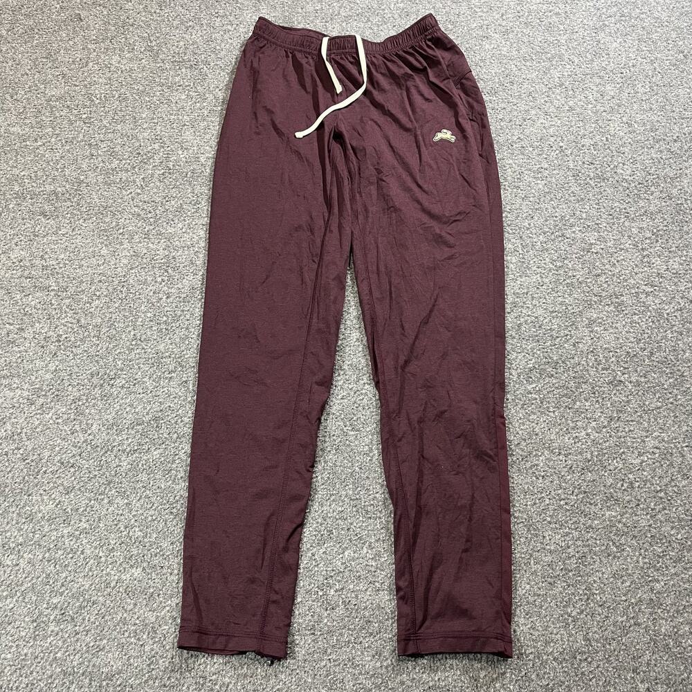 Tracksmith Pants Womens Small Red Ankle Drawstring Running Stretch Lightweight